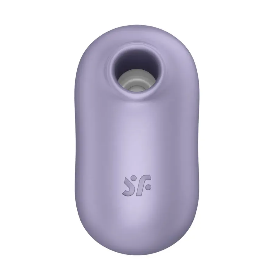 SATISFYER - STIMULATEUR ET VIBRATEUR DOUBLE AIR PULSE PRO TO GO 2 VIOLET