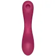SATISFYER - CURVE TRINITY 1 AIR PULSE VIBRATION RED SATISFYER - CURVE TRINITY 1 AIR PULSE VIBRATION RED