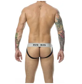 MOB - JOCK BIANCO A RIGHE CLASSICHE TAGLIA L
