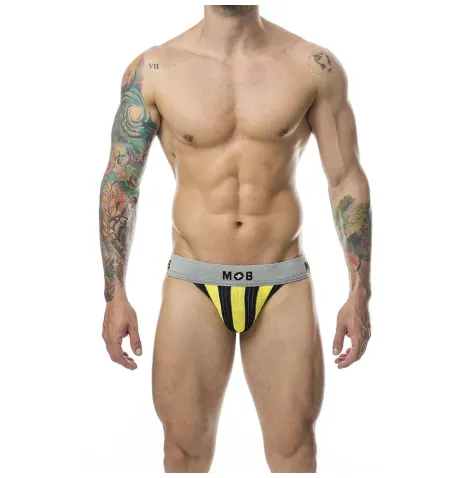 MOB - JOCK CLASICO STRIPE AMARILLO TALLA L