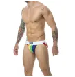 MOB - CLASSIC JOCK STRIPE RAINBOW GRÖSSE L MOB - CLASSIC JOCK STRIPE RAINBOW GRÖSSE L