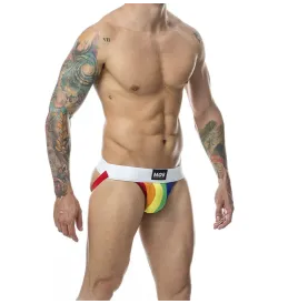 MOB - CLASSIC JOCK STRIPE RAINBOW GRÖSSE L