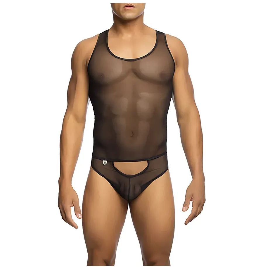MOB - BODY TRANSPARENT NOIR TAILLE L-XL MOB - BODY TRANSPARENT NOIR TAILLE L-XL