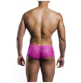 MOB - BOXER EN DENTELLE ROSE TAILLE L-XL