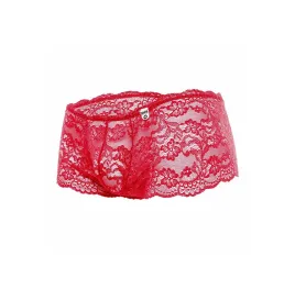MOB - RED LACE BOXER SIZE L-XL