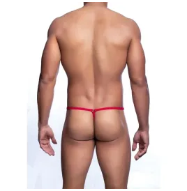 MOB - PERIZOMA ROSSO A FORMA DI LACRIMA TAGLIA L-XL
