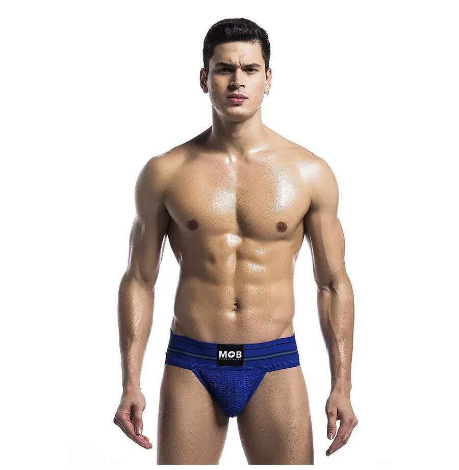 MOB - CLASSIC BLUE TANGA TAGLIA L MOB - CLASSIC BLUE TANGA TAGLIA L