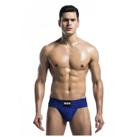 MOB - CLASSIC BLUE TANGA TAGLIA L