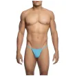 MOB - STRING TRANSPARENT EN T AQUA TAILLE L-XL MOB - STRING TRANSPARENT EN T AQUA TAILLE L-XL