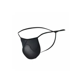 MOB - STRING TRANSPARENT EN FORME DE T NOIR TAILLE L-XL