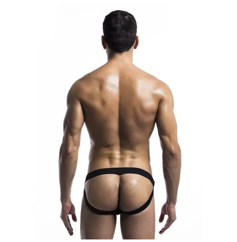 MOB - MAILLOT DE BAIN FETISH JOCKSTRAP NOIR TAILLE L