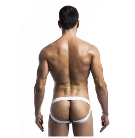MOB - MAILLOT DE BAIN FÉTICHE BLANC JOCKSTRAP TAILLE L