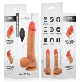 MR INTENSE - DANNY DILDO EIACULANTE IN SILICONE 20,5 CM -Ø- 4 CM