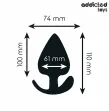 ADDICTED TOYS - PLUG ANAL SILICONA TALLA XXL 11 CM ADDICTED TOYS - PLUG ANAL SILICONA TALLA XXL 11 CM