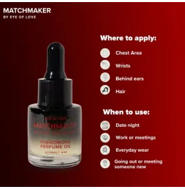 EYE OF LOVE - MATCHMAKER BLACK DIAMOND PHEROMONE PERFUME OIL 20 ML