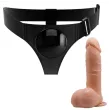 PRETTY LOVE - HARNESS BRIEFS ARNÉS UNIVERSAL CON DILDO TOM 20 CM NATURAL