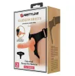 PRETTY LOVE - HARNAIS SLIPS HARNAIS UNIVERSEL AVEC GODE TOM 20 CM NATUREL PRETTY LOVE - HARNAIS SLIPS HARNAIS UNIVERSEL AVEC GODE TOM 20 CM NATUREL
