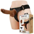 PRETTY LOVE - HARNESS BRIEFS UNIVERSAL HARNESS WITH DILDO MICHEAL 20 CM BLACK PRETTY LOVE - HARNESS BRIEFS UNIVERSAL HARNESS WITH DILDO MICHEAL 20 CM BLACK