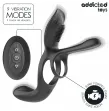 ADDICTED TOYS - DOUBLE PENIS RING WITH CLITORAL STIMULATOR ADDICTED TOYS - DOUBLE PENIS RING WITH CLITORAL STIMULATOR