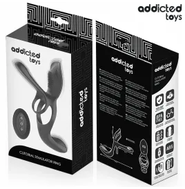ADDICTED TOYS - DOPPELTER PENISRING MIT KLITORISSTIMULATOR