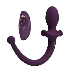 PRETTY LOVE - LIOEA VIBRANTE ANALE CON CODA, 12 FUNZIONI, TELECOMANDO VIOLA