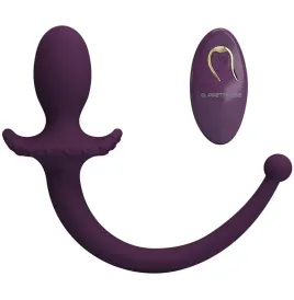 PRETTY LOVE - LIOEA VIBRANTE ANALE CON CODA, 12 FUNZIONI, TELECOMANDO VIOLA