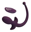 PRETTY LOVE - LIOEA VIBRATING ANAL PLUG WITH TAIL 12 FUNCTIONS PURPLE REMOTE CONTROL PRETTY LOVE - LIOEA VIBRATING ANAL PLUG WITH TAIL 12 FUNCTIONS PURPLE REMOTE CONTROL