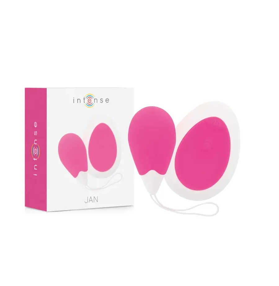 INTENSE - JAN HUEVO VIBRADOR CONTROL REMOTO ROSA INTENSE - JAN HUEVO VIBRADOR CONTROL REMOTO ROSA