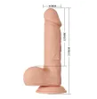 BAILE - BEAUTIFUL ENCOUNTER BAHAMUT FLEXIBLE REALISTIC DILDO 21.8 CM NATURAL BAILE - BEAUTIFUL ENCOUNTER BAHAMUT FLEXIBLE REALISTIC DILDO 21.8 CM NATURAL