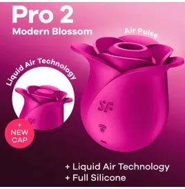 SATISFYER - AIR PULSE VIBRATEUR FLEUR MODERNE PRO 2