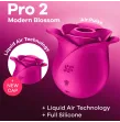SATISFYER - AIR PULSE PRO 2 MODERNER BLOSSOM VIBRATOR SATISFYER - AIR PULSE PRO 2 MODERNER BLOSSOM VIBRATOR