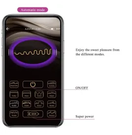 PRETTY LOVE - NYMPH VIBRATING EGG APP CONTROLLED PURPLE