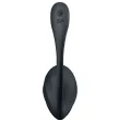 SATISFYER - RIBBED PETAL TÉLÉCOMMANDE DE STIMULATEUR DE POINT G NOIR APPLICATION GRATUITE SATISFYER - RIBBED PETAL TÉLÉCOMMANDE DE STIMULATEUR DE POINT G NOIR APPLICATION GRATUITE