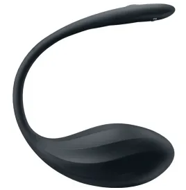 SATISFYER - RIBBED PETAL STIMOLATORE PUNTO G TELECOMANDO NERO APP GRATUITA