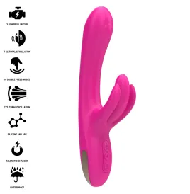 INTENSE - BRITNEY MULTIFUNKTIONS-RABBIT-VIBRATOR 23 CM ROSA