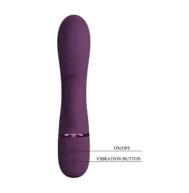 PRETTY LOVE - MARGIE RECHARGEABLE RABBIT VIBRATOR 10 FUNCTIONS PURPLE