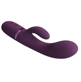 PRETTY LOVE - MARGIE RECHARGEABLE RABBIT VIBRATOR 10 FUNCTIONS PURPLE