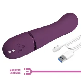 PRETTY LOVE - MARGIE VIBRATORE A FORMA DI CONIGLIO RICARICABILE 10 FUNZIONI VIOLA