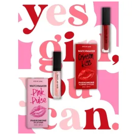 EYE OF LOVE - MATCHMAKER CRIMSON KISS RED LIP GLOSS VOLUMIZING EFFECT WITH PHEROMONES 8.5 ML