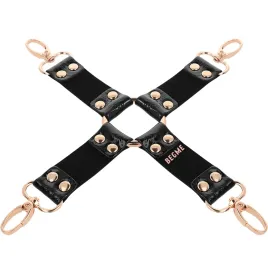 BEGME - BLACK EDITION VEGAN LEATHER HOG TIE