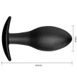 PRETTY LOVE - ANAL PLUG SILICONE ANCHOR 8.5 CM BLACK