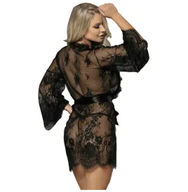 SUBBLIME - BABYDOLL ENCAJE MANGAS ACAMPANADAS S-M