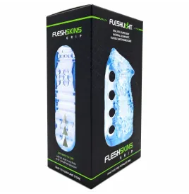 FLESHLIGHT – FLESHSKINS GRIP BLUE ICE MASTURBATEUR MANUEL HOMME BLEU