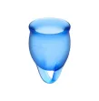 SATISFYER - COUPE MENSTRUELLE FEEL CONFIDENT BLEU FONCÉ 15 20 ML SATISFYER - COUPE MENSTRUELLE FEEL CONFIDENT BLEU FONCÉ 15 20 ML