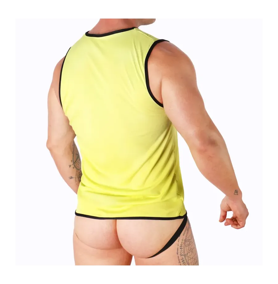 MACHO - CAMISETA AMARILLO S-M MACHO - CAMISETA AMARILLO S-M