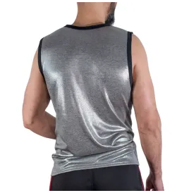 MACHO - T-SHIRT CON GLITTER FINI S-M