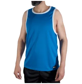 MACHO - CMV002 T-SHIRT BLU DA PALESTRA S-M