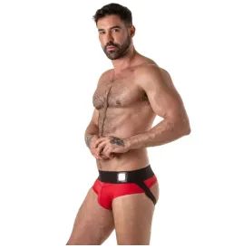 LOCKER GEAR - WIDE WAISTBAND JOCK BRIEF BLUE S