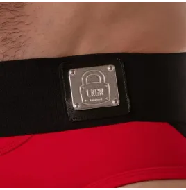 LOCKER GEAR - WIDE WAISTBAND JOCK BRIEF BLUE S
