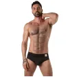LOCKER GEAR - WIDE WAISTBAND JOCK BRIEF BLUE S LOCKER GEAR - WIDE WAISTBAND JOCK BRIEF BLUE S